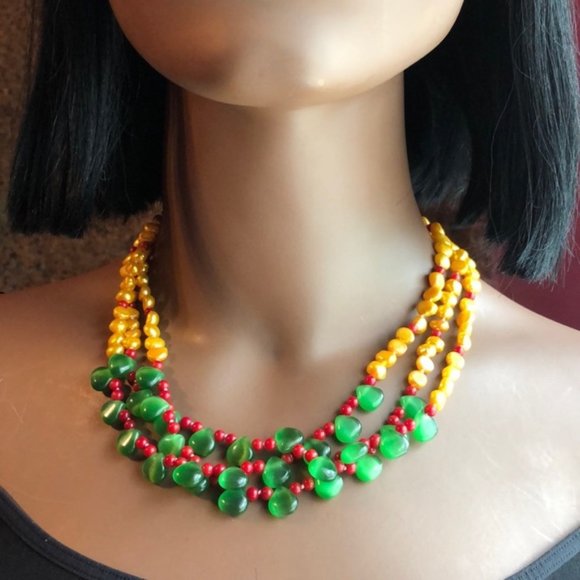 Jewelry - Colorful  Beaded Necklace